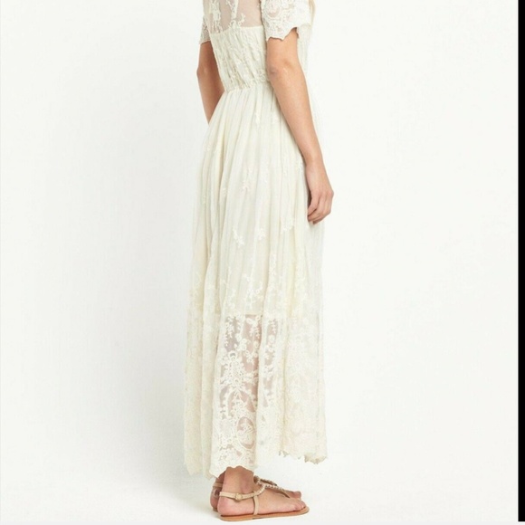 DENIM & SUPPLY Ralph Lauren Floral Lace Maxi Dress size XS - Picture 2 of 16